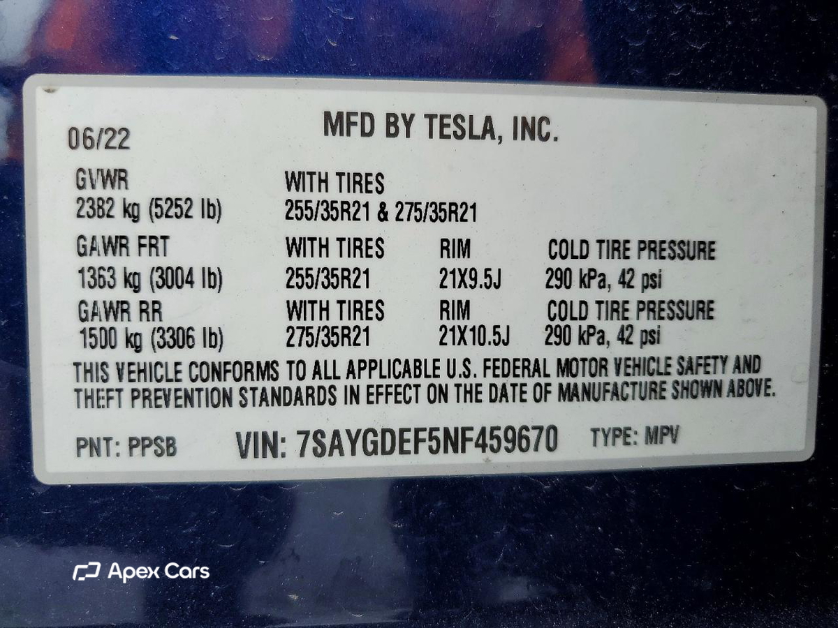 Tesla Model Y 2022