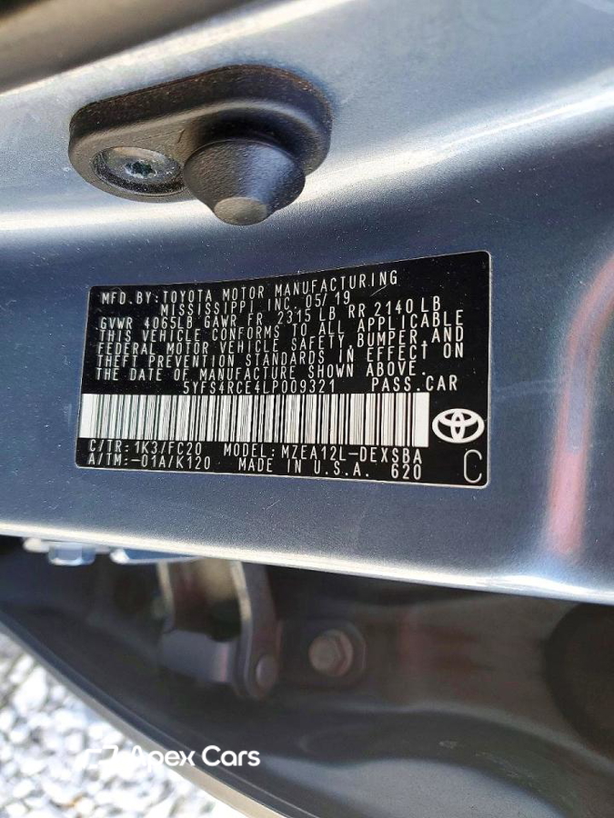Toyota Corolla 2020