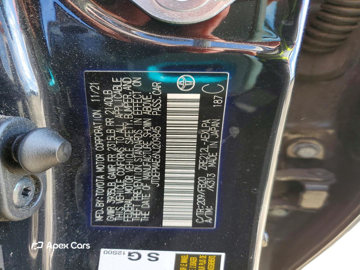 Toyota Corolla 2022