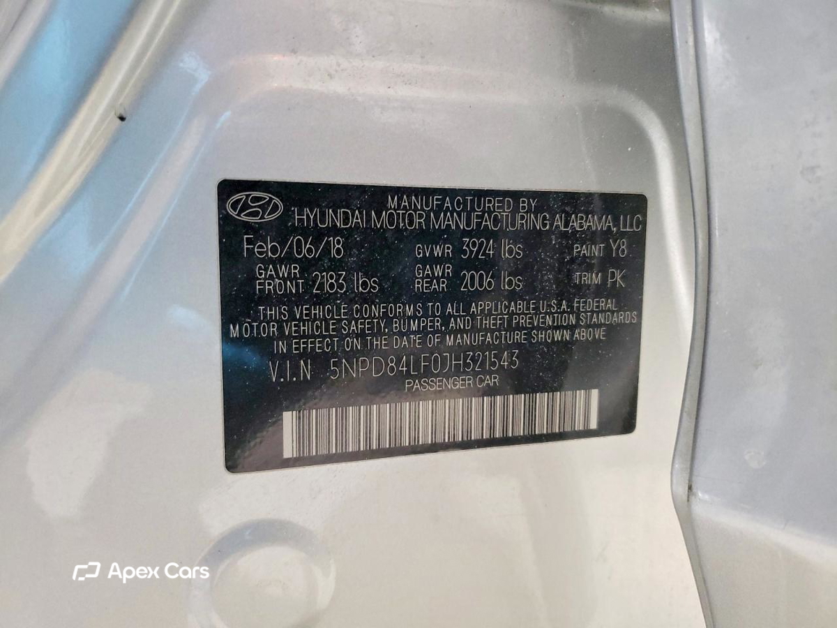Hyundai Elantra 2018