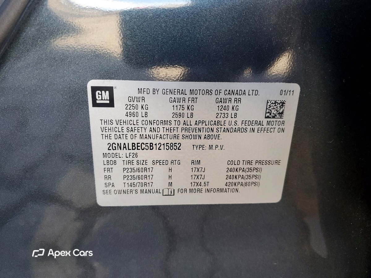 Chevrolet Equinox 2011