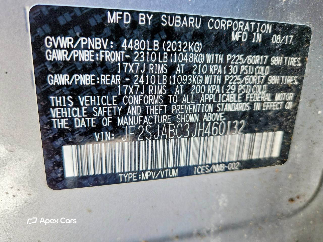 Subaru Forester 2018