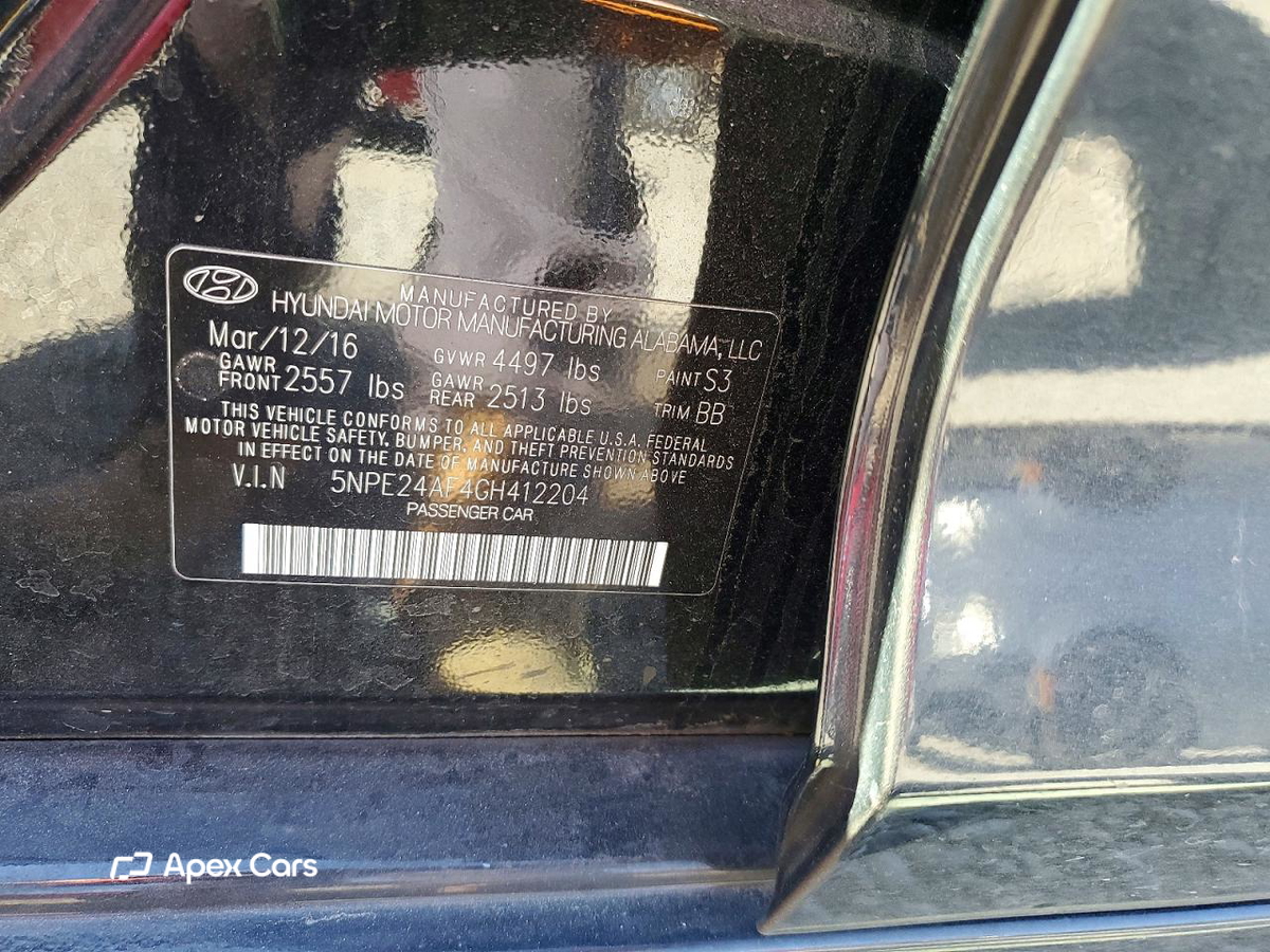 Hyundai Sonata 2016