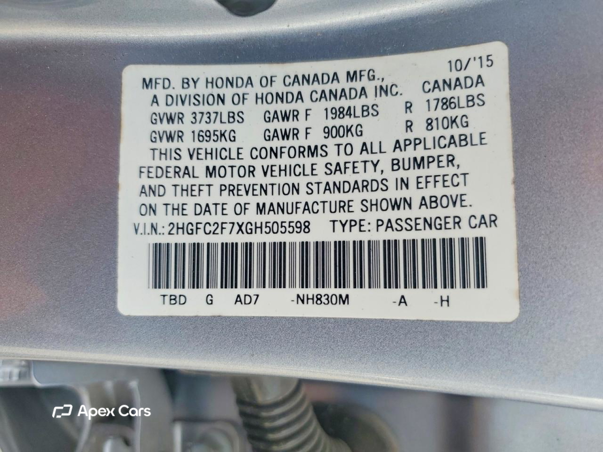 Honda Civic 2016