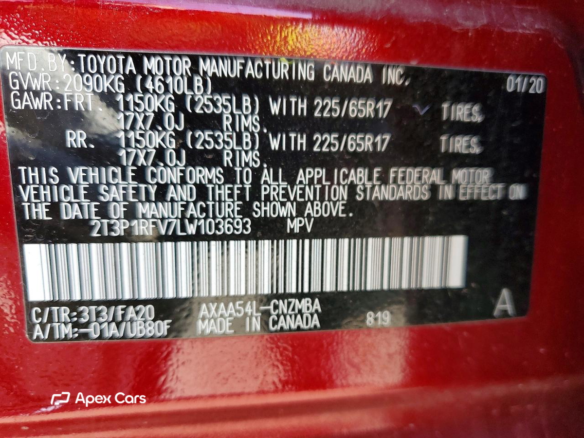 Toyota RAV 4 2020
