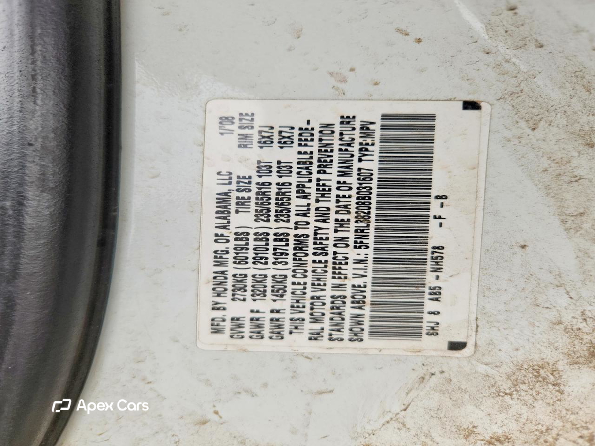 Honda Odyssey 2008