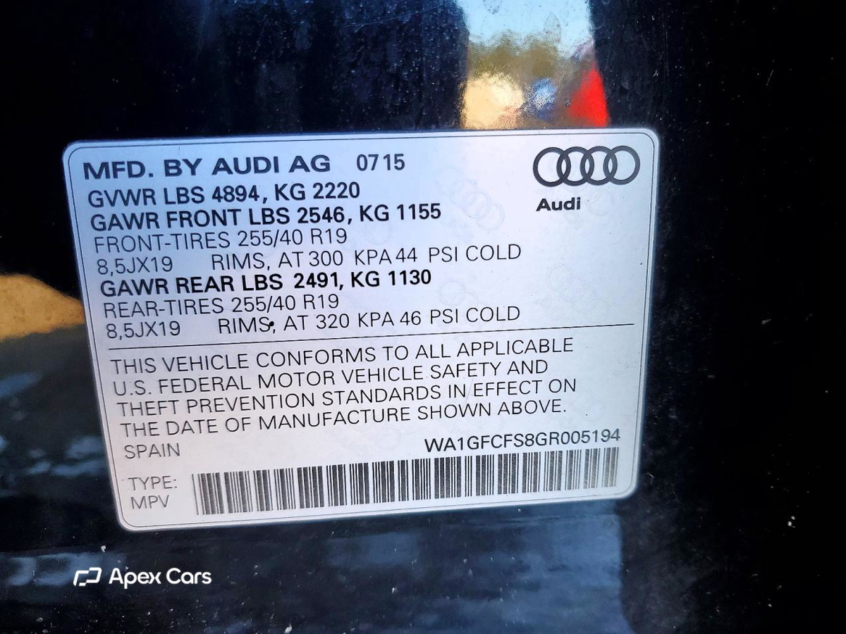 Audi Q3 2016