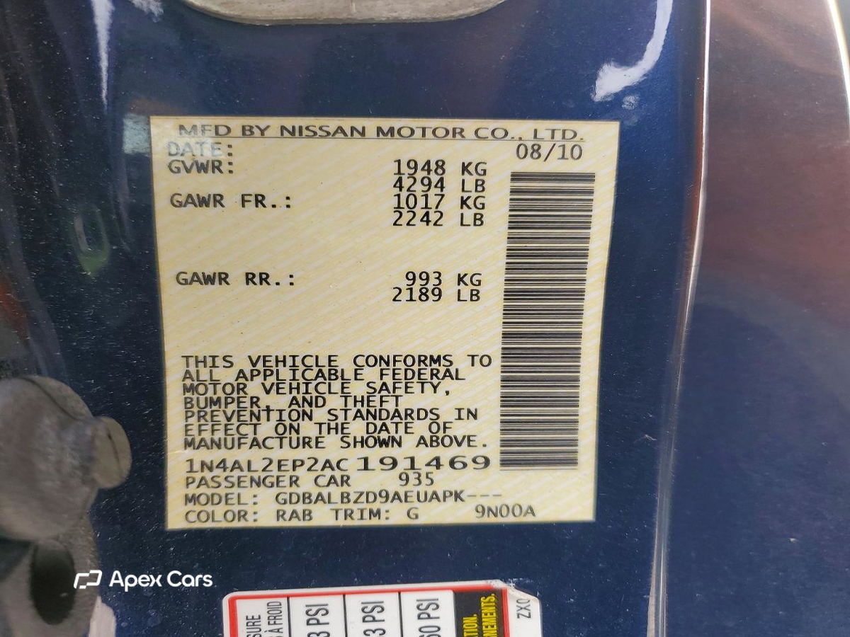 Nissan Altima 2010