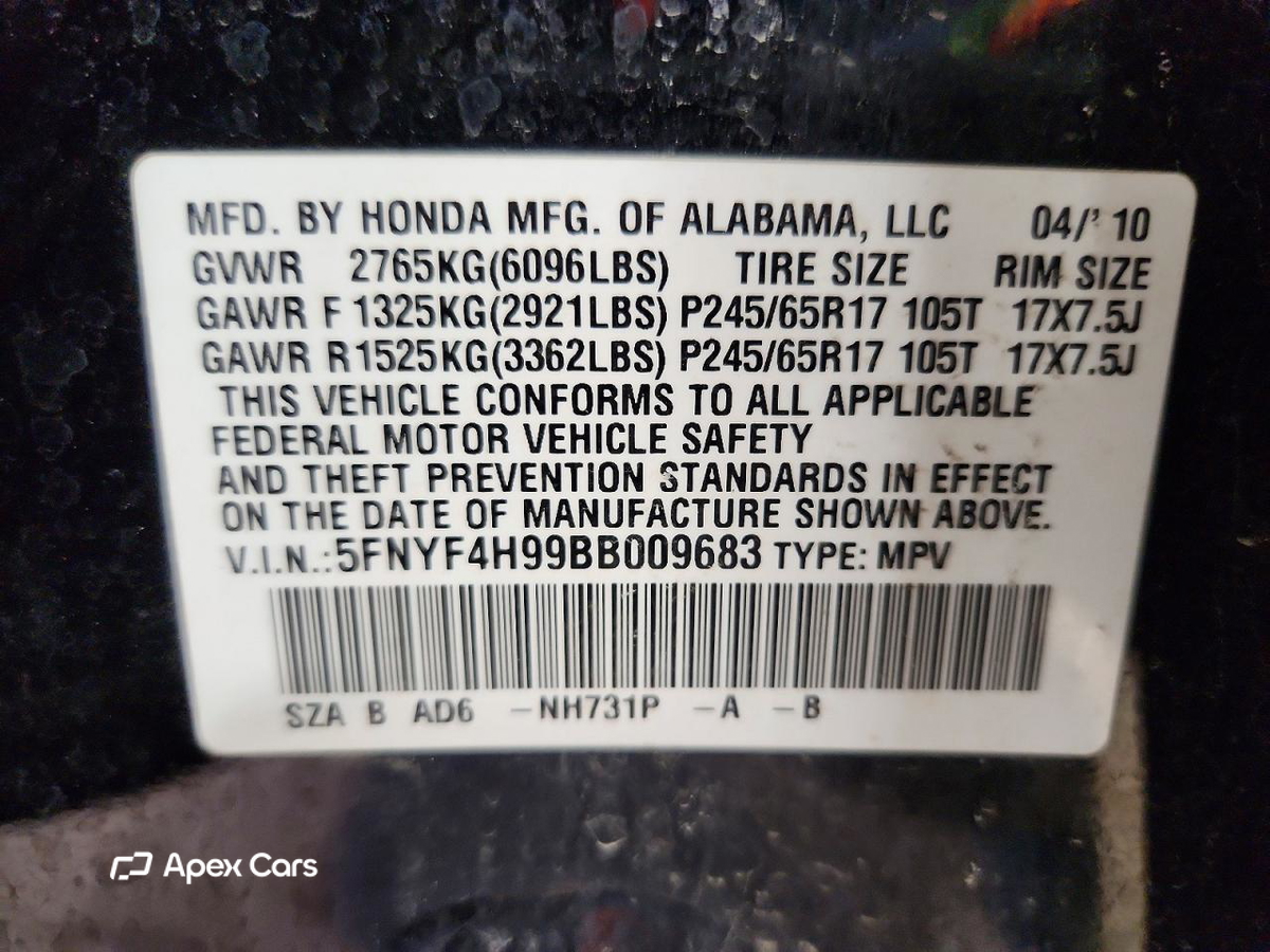 Honda Pilot 2011