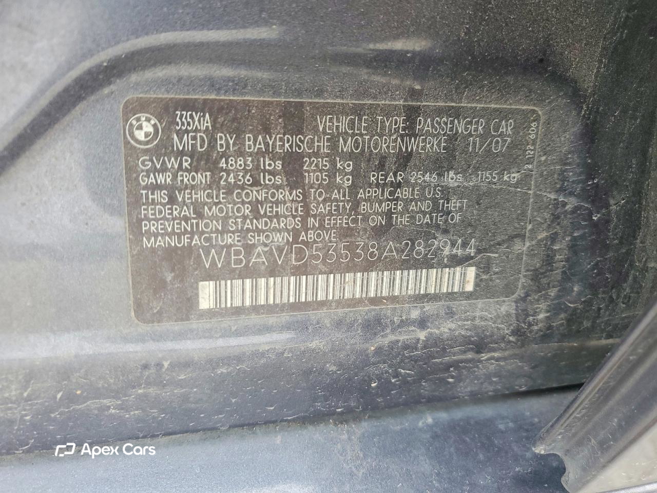 BMW Series 3 2008
