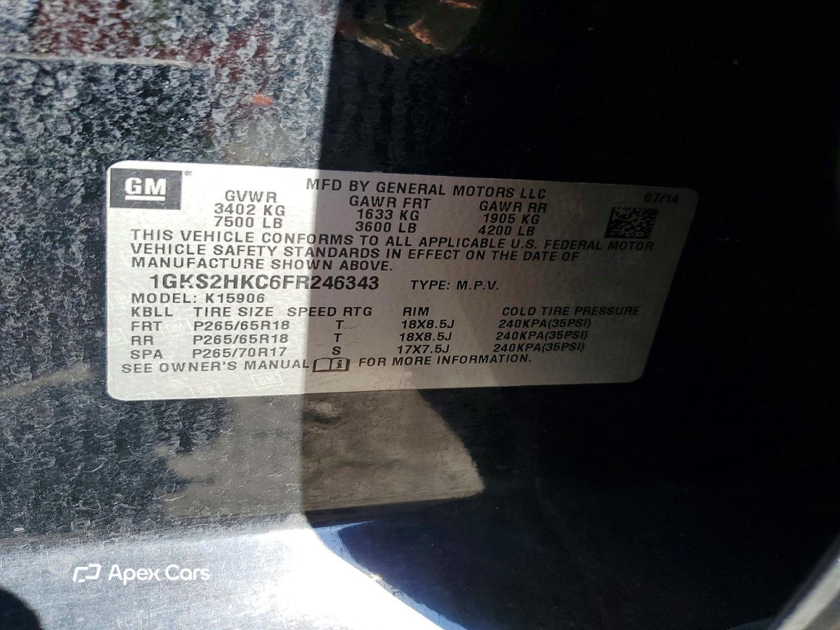 GMC Yukon 2015
