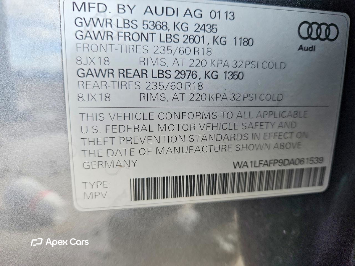 Audi Q5 2013