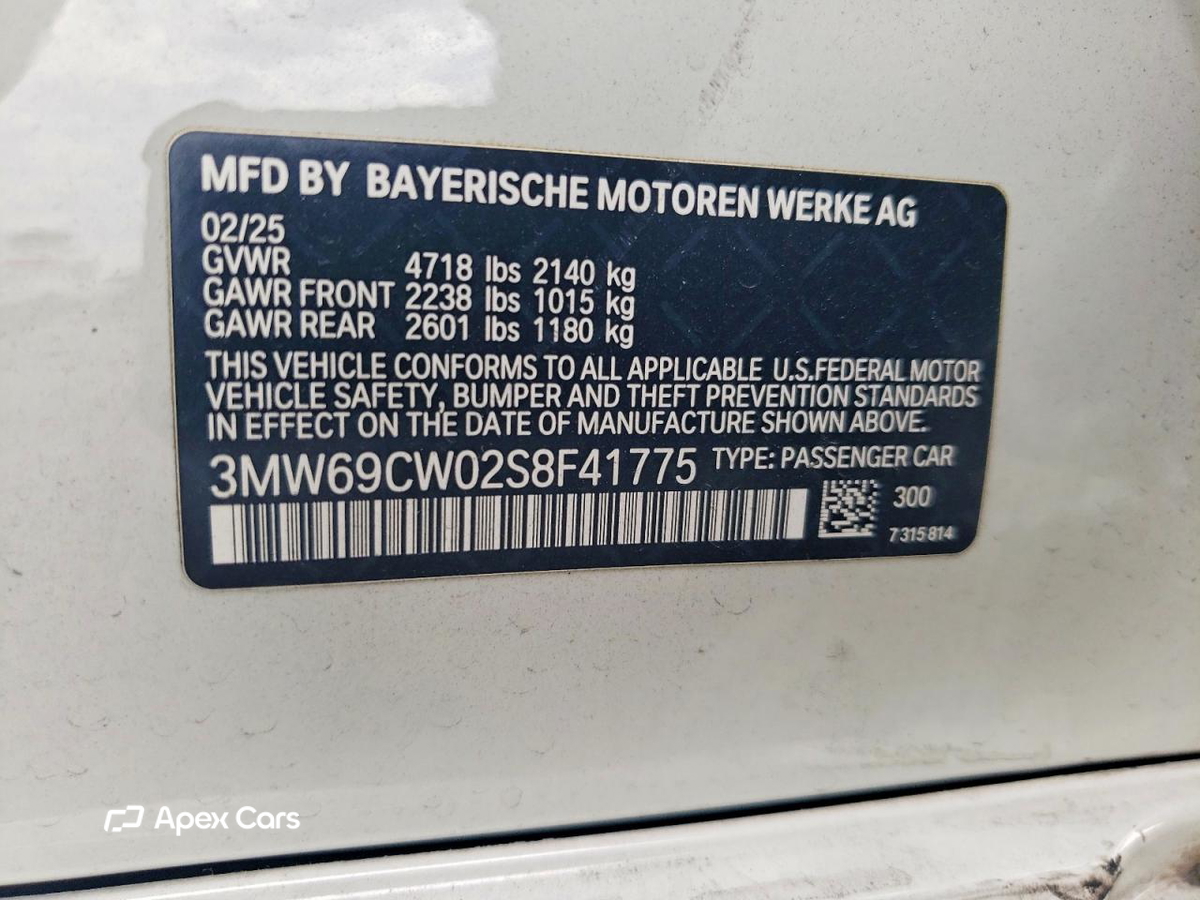 BMW Series 3 2025
