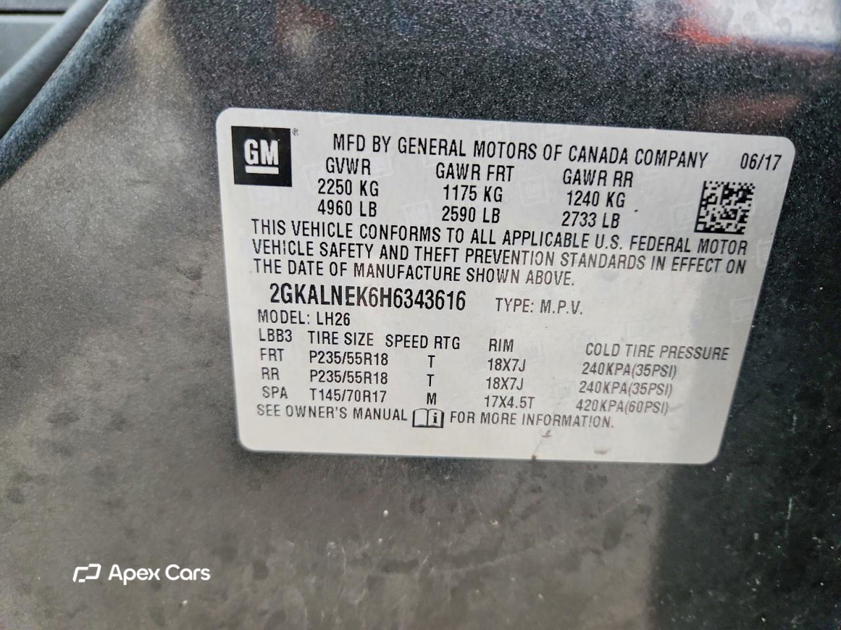 GMC Terrain 2017