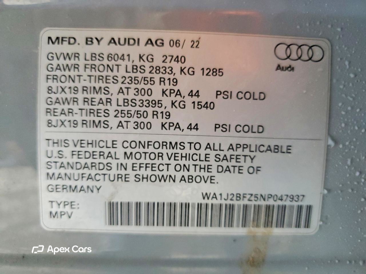 Audi Q4 e-tron 2022