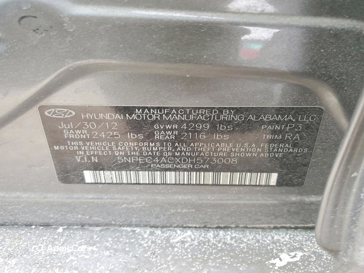 Hyundai Sonata 2013