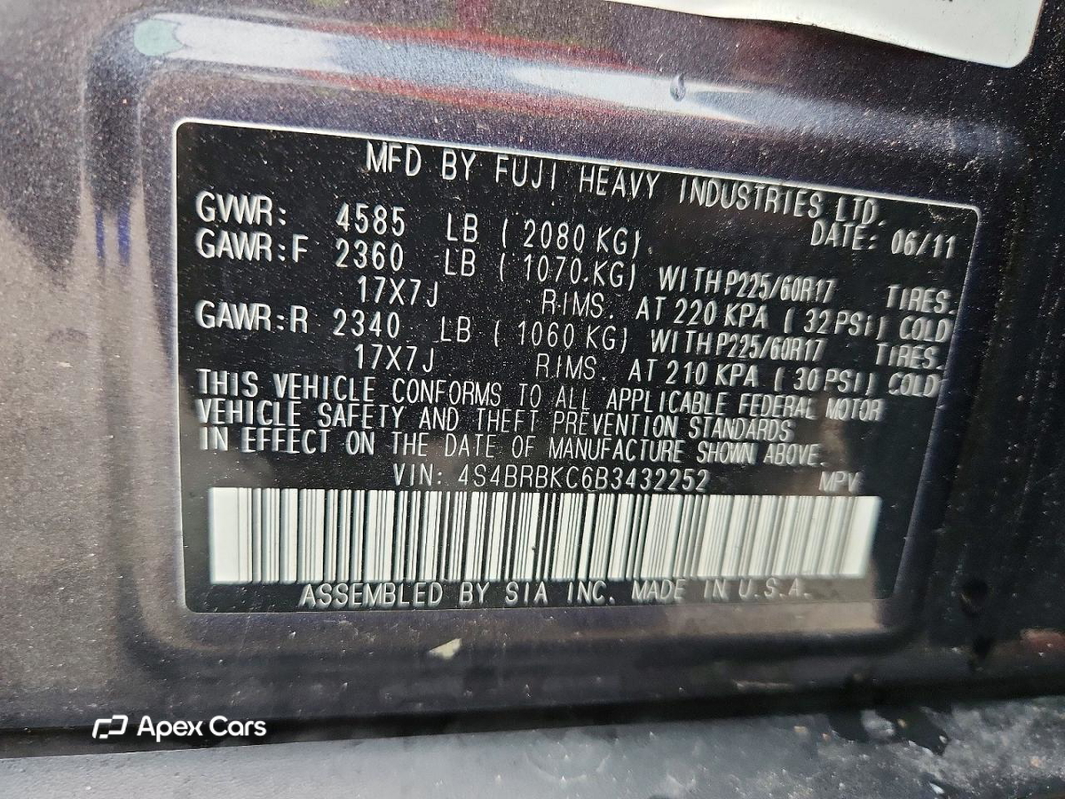 Subaru Outback 2011