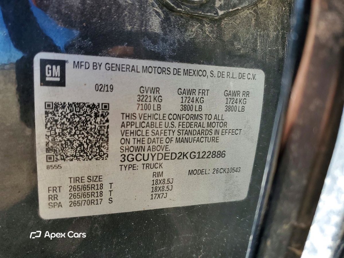 Chevrolet Silverado 2019