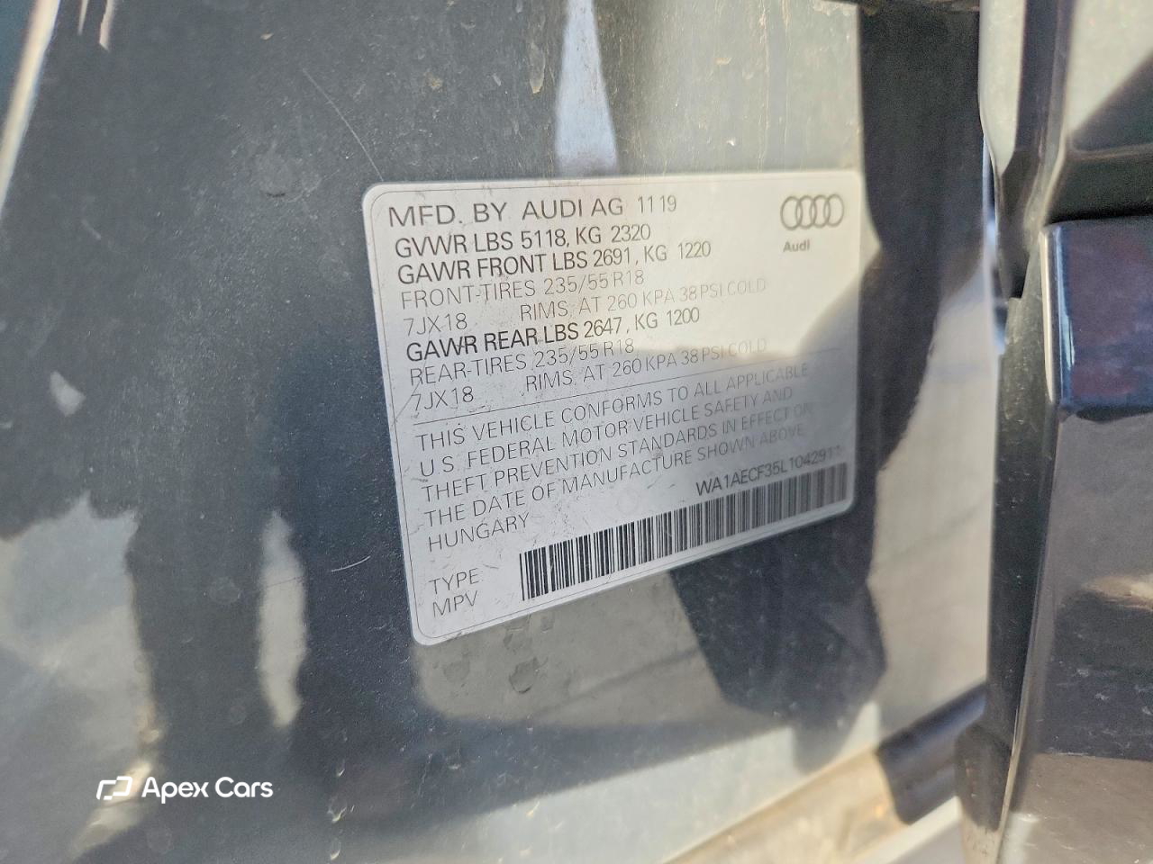 Audi Q3 2020