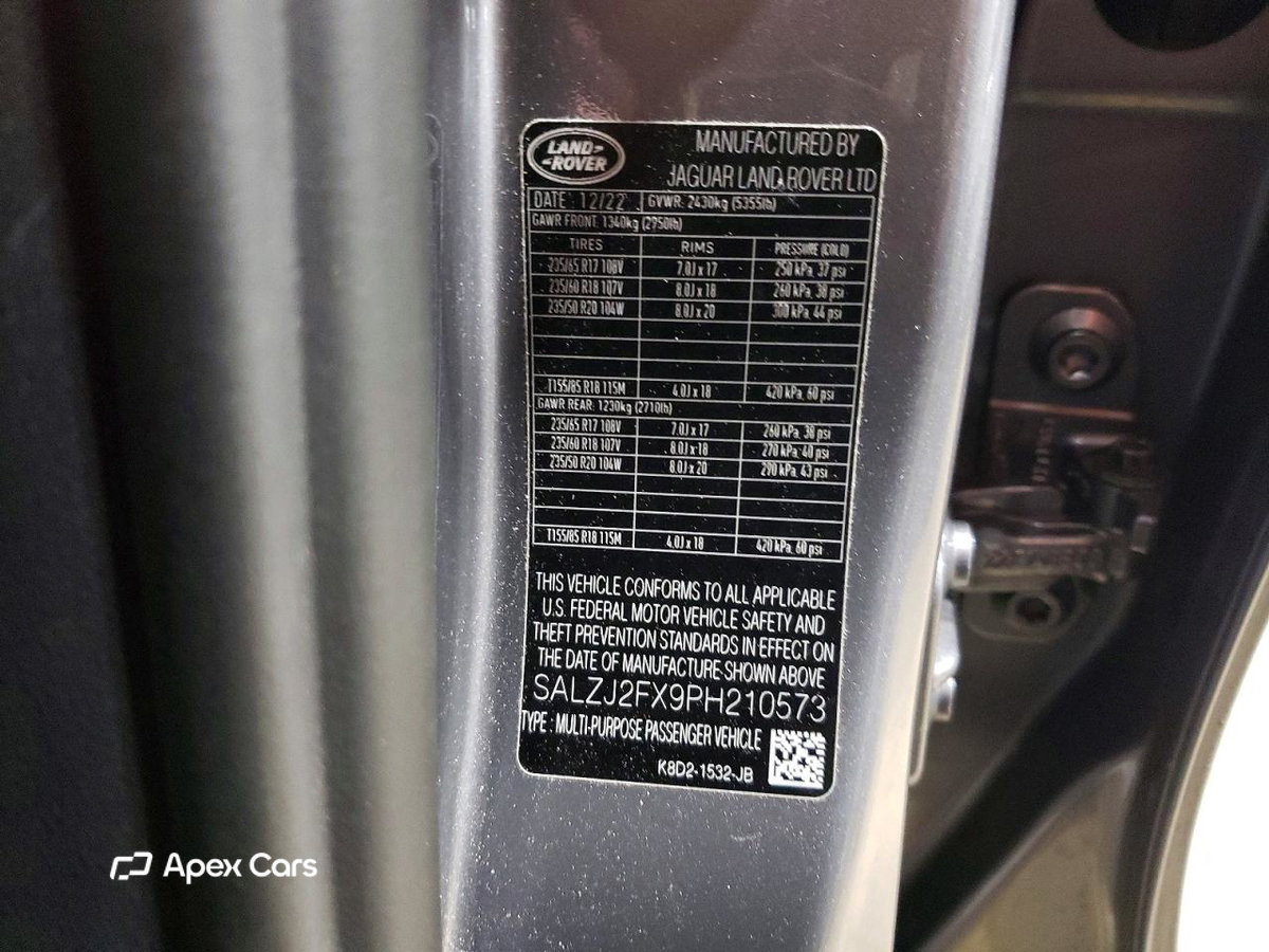 Land Rover Range Rover 2023