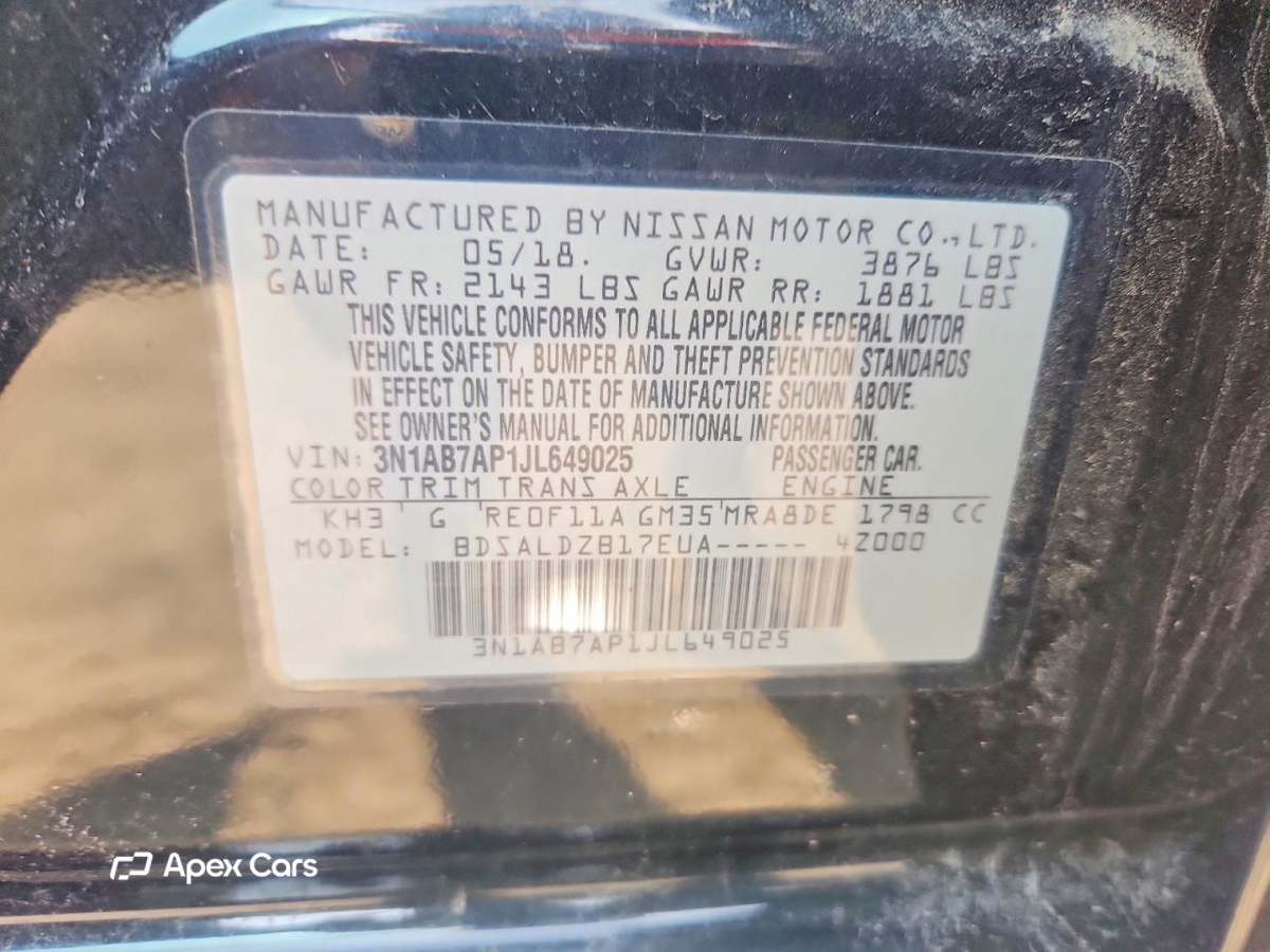 Nissan Sentra 2018
