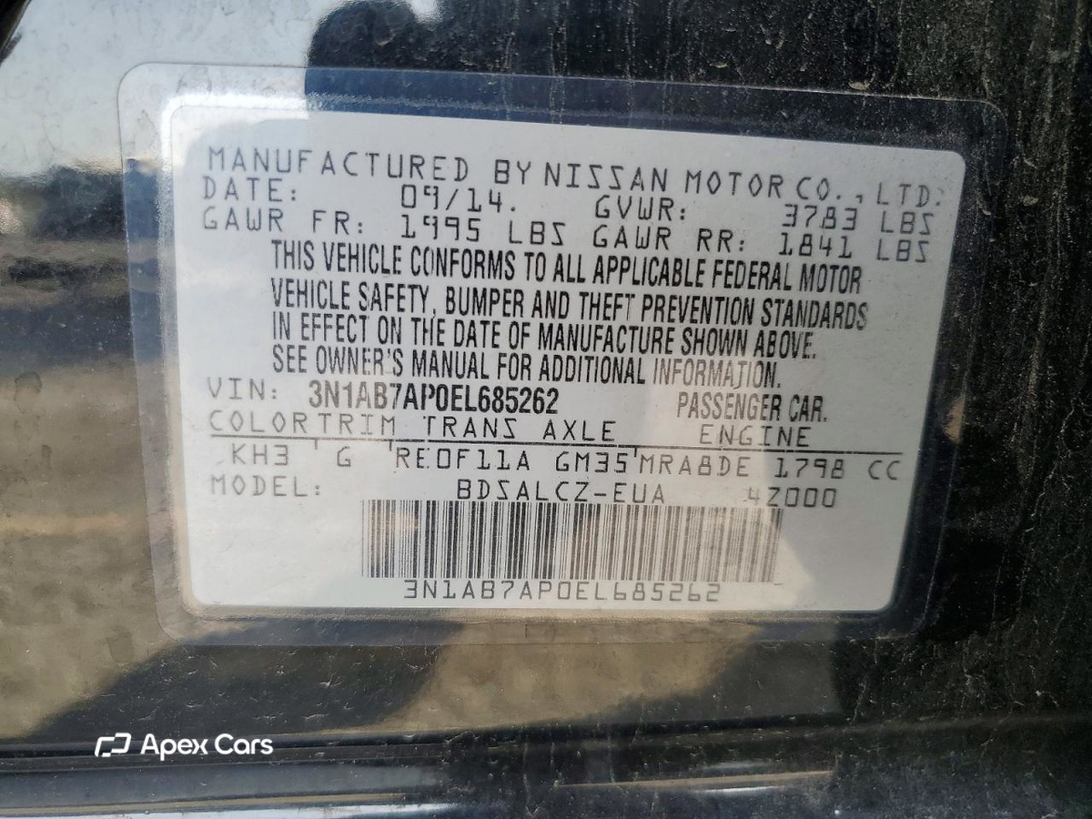 Nissan Sentra 2014