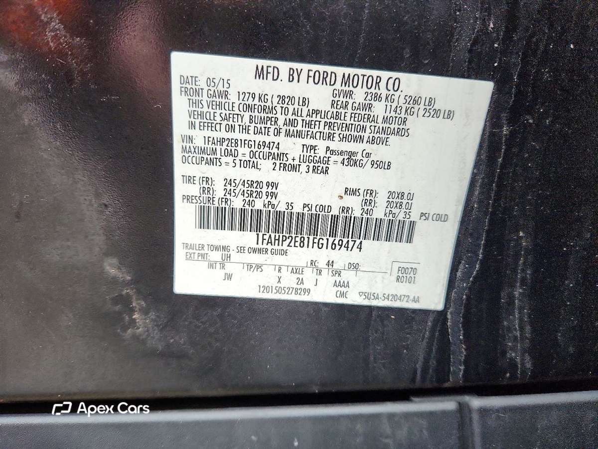 Ford Taurus 2015