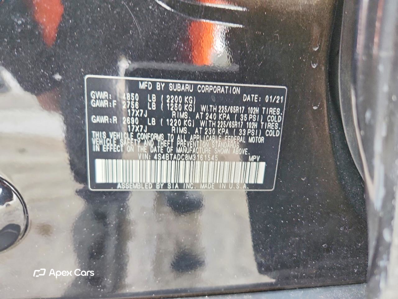 Subaru Outback 2021