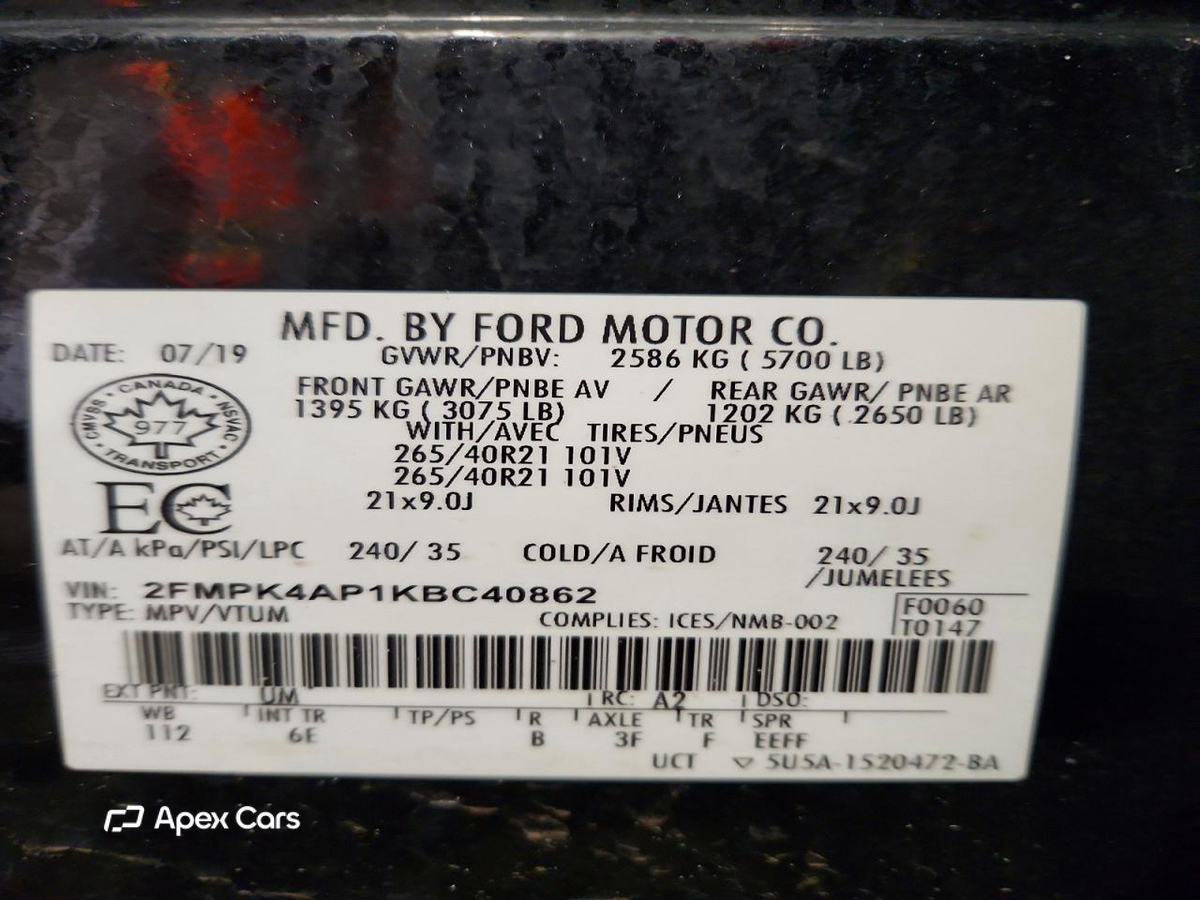 Ford Edge 2019