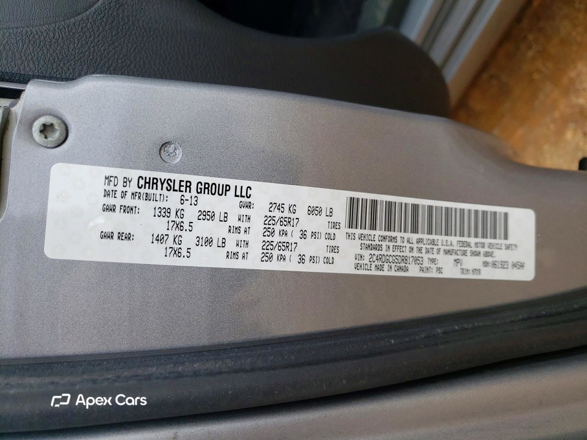 Dodge Caravan 2013