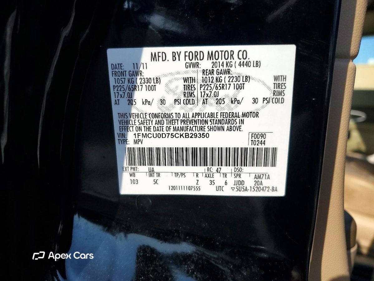 Ford Escape 2012