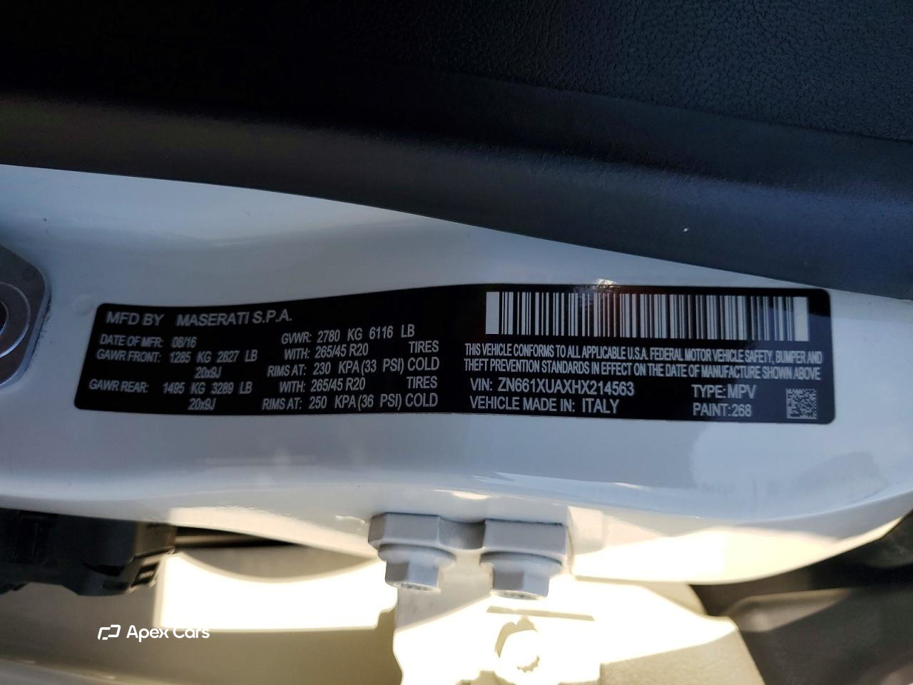 Maserati Levante 2017