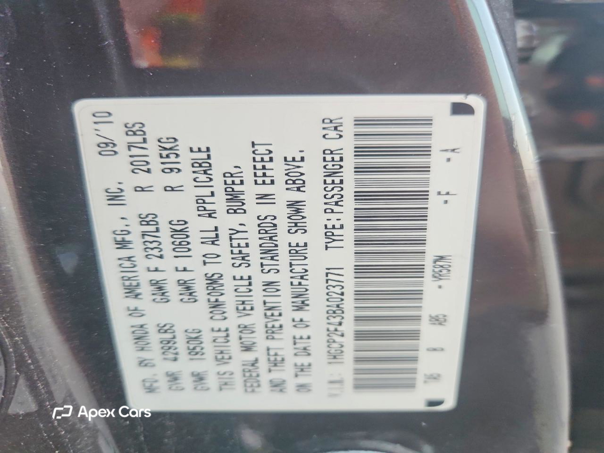 Honda Accord 2011