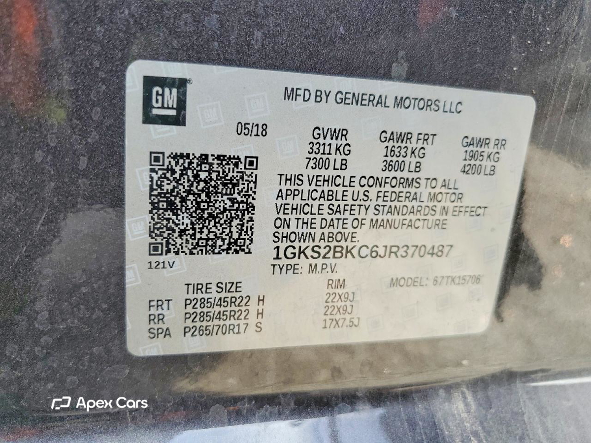 GMC Yukon 2018