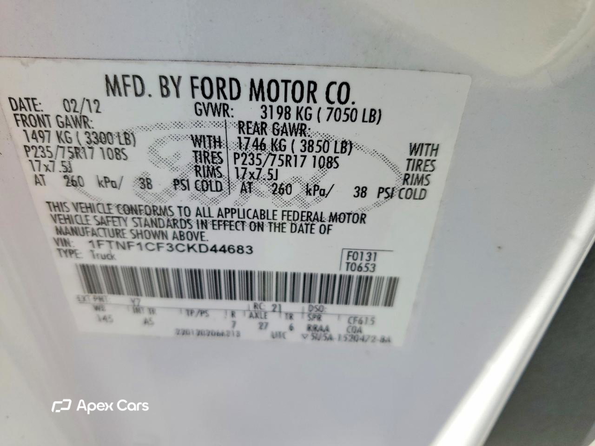 Ford F-150 2012
