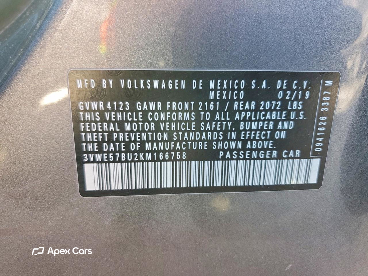 Volkswagen Jetta 2019