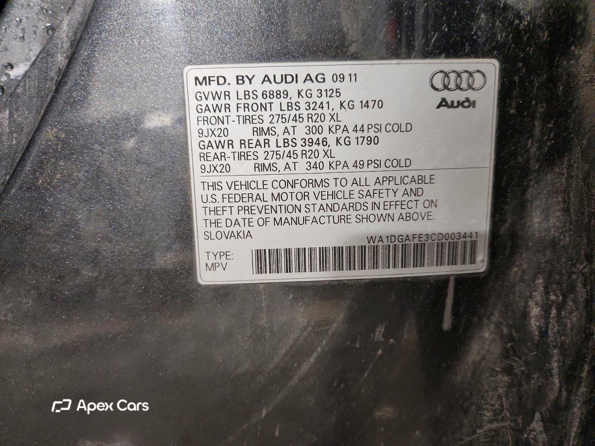 Audi Q7 2012
