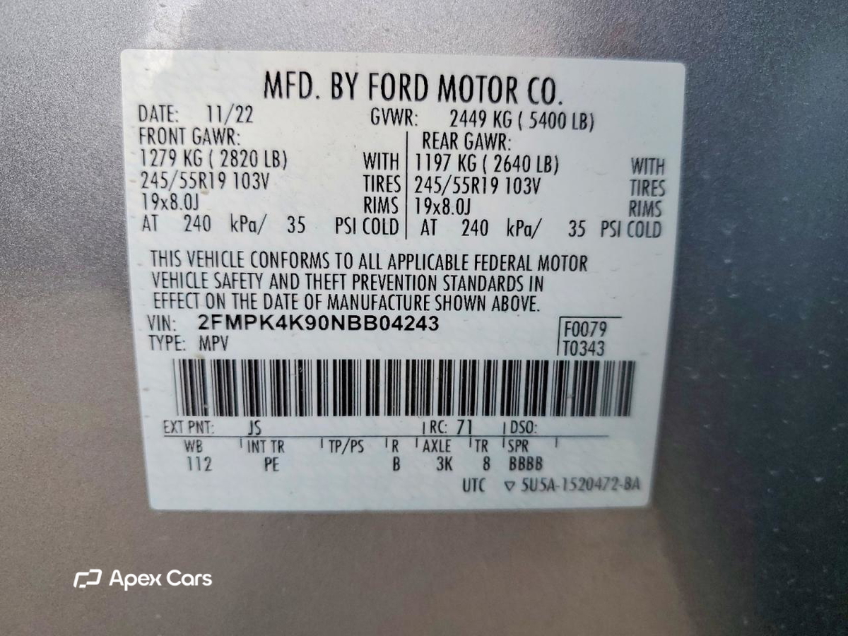 Ford Edge 2022