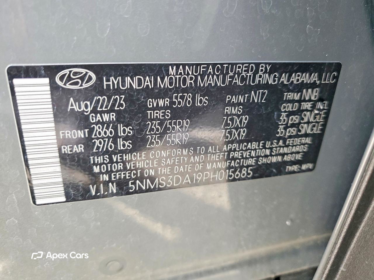 Hyundai Santa Fe 2023