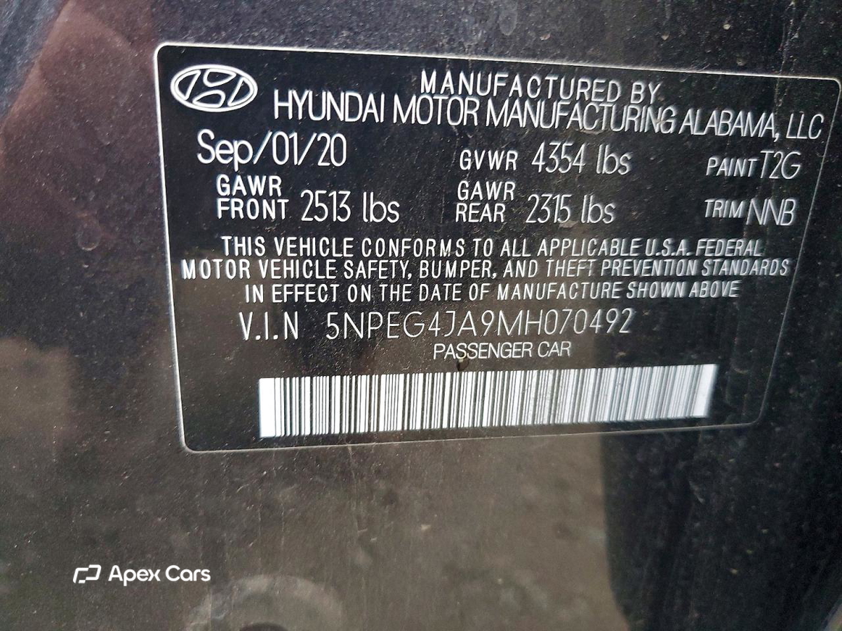 Hyundai Sonata 2021