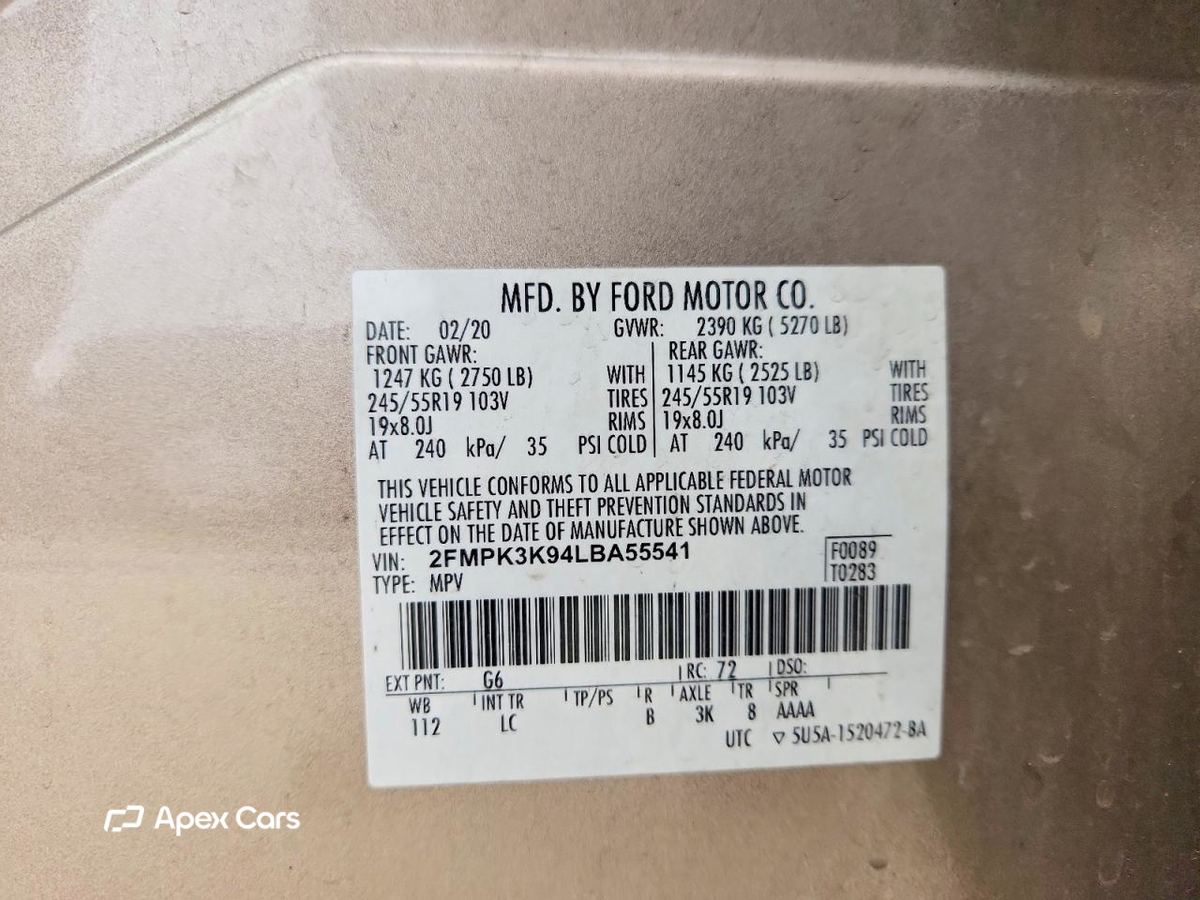 Ford Edge 2020