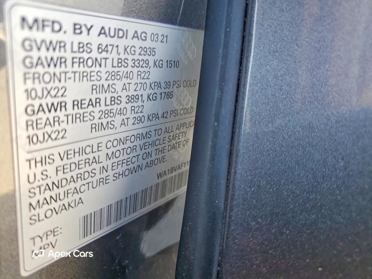 Audi Q8 2021