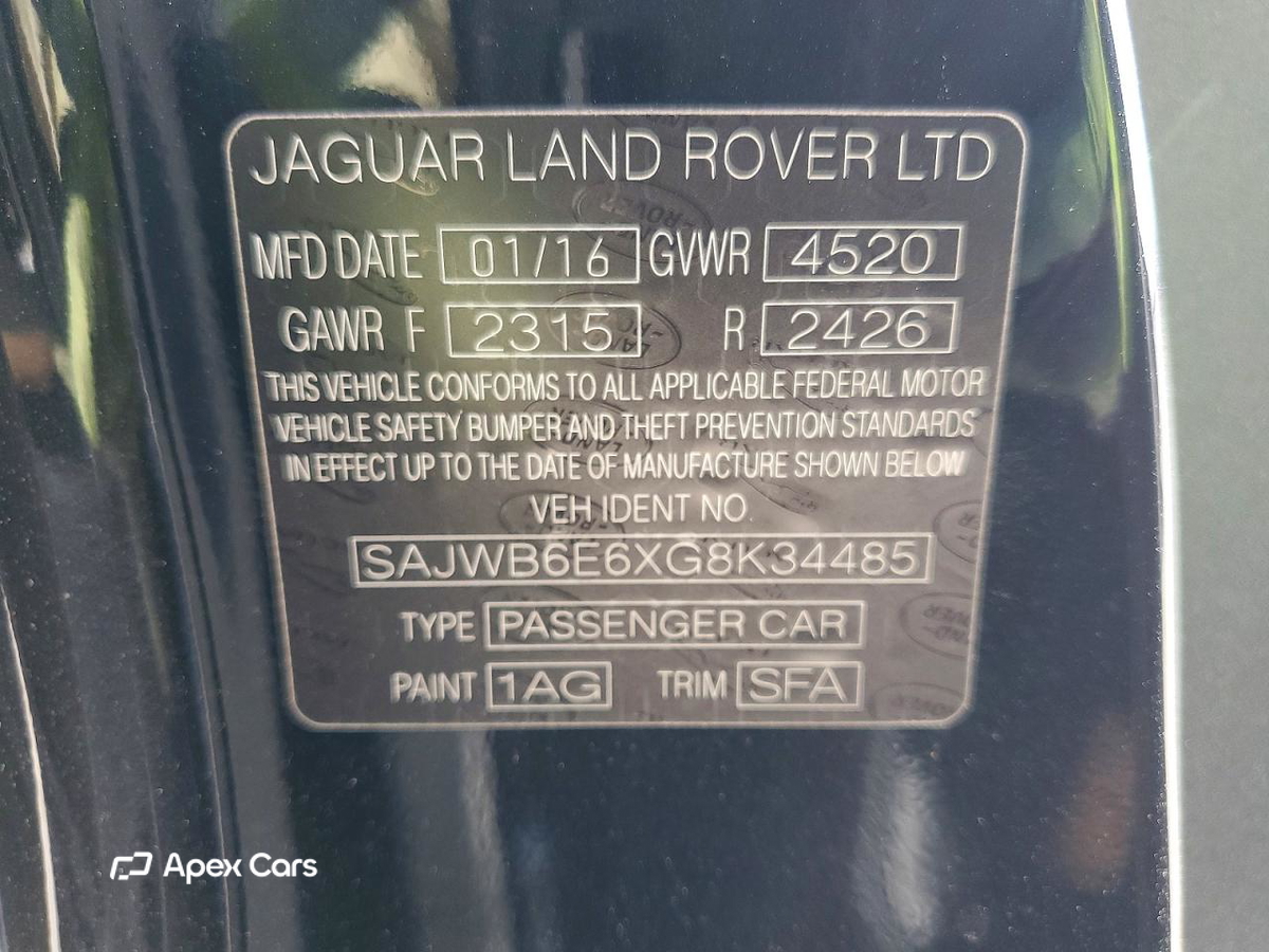 Jaguar F-Type 2016