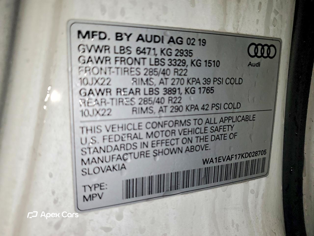 Audi Q8 2019