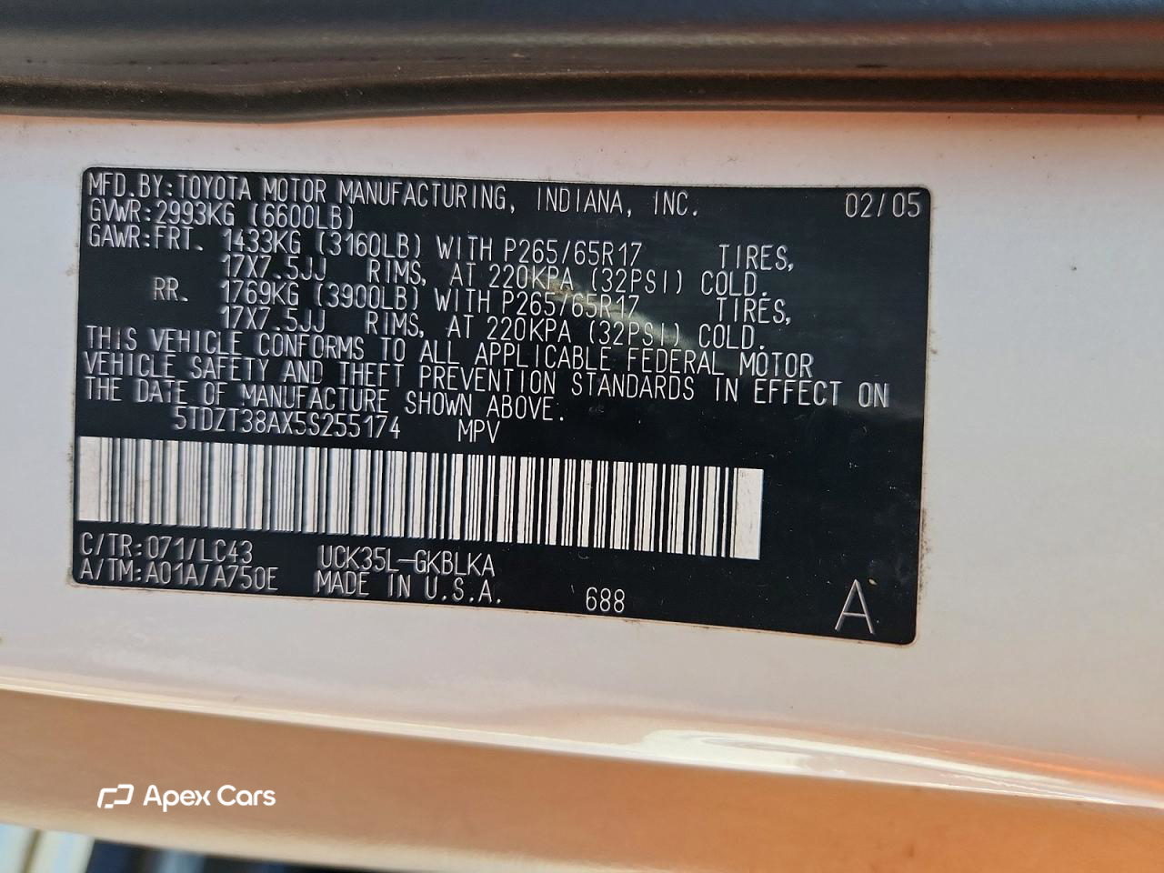 Toyota Sequoia 2005