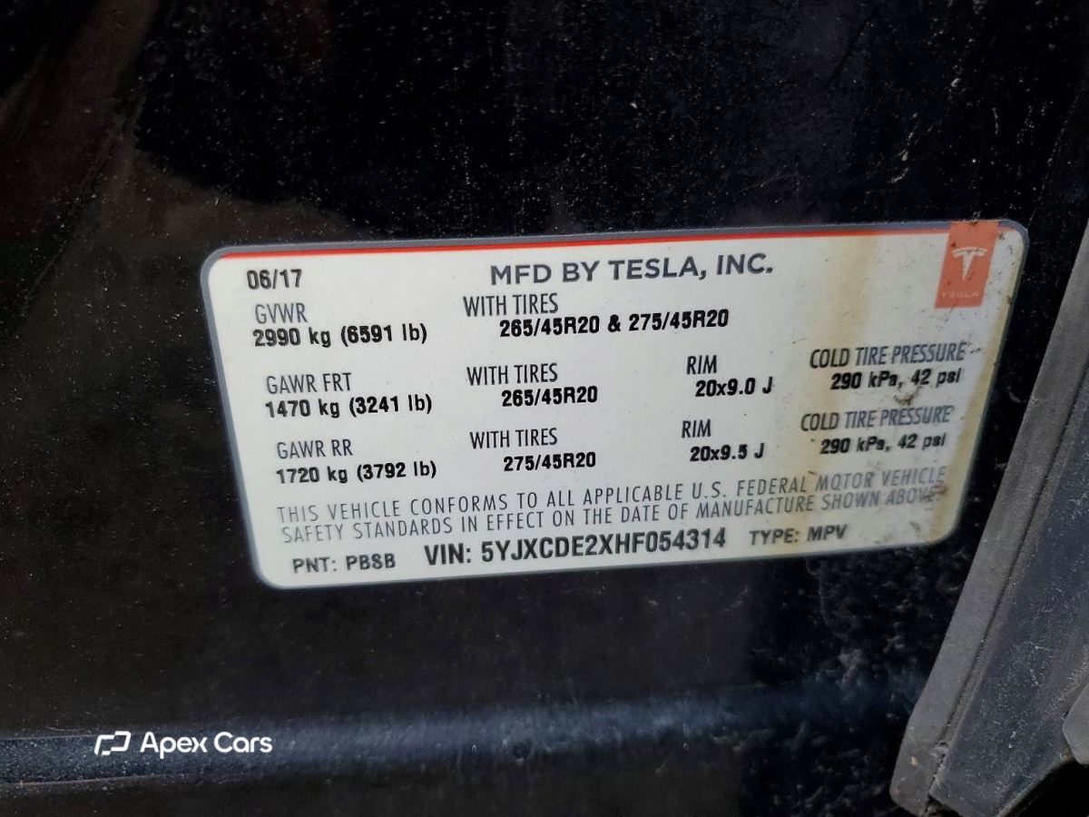 Tesla Model X 2017