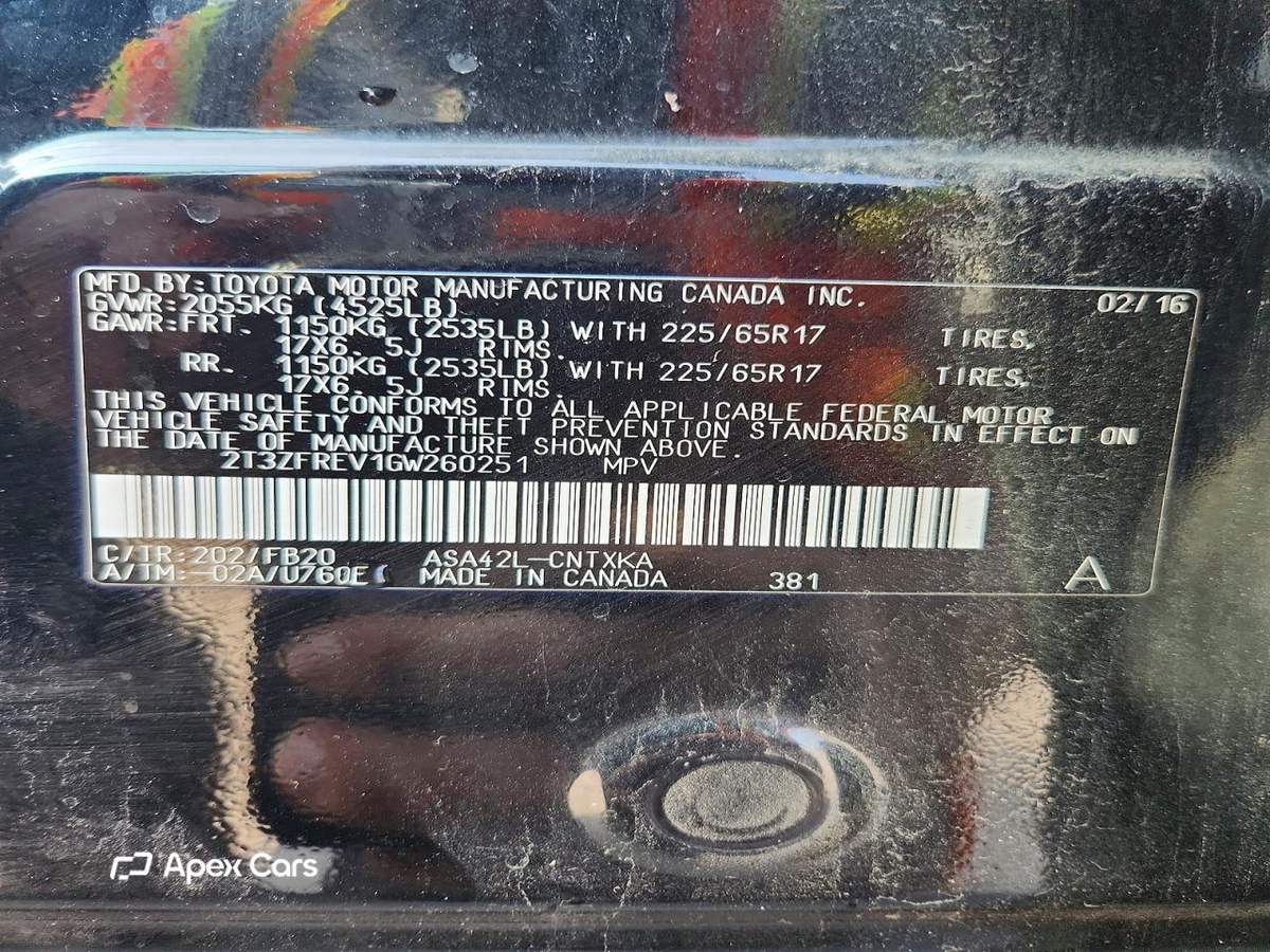 Toyota RAV 4 2016