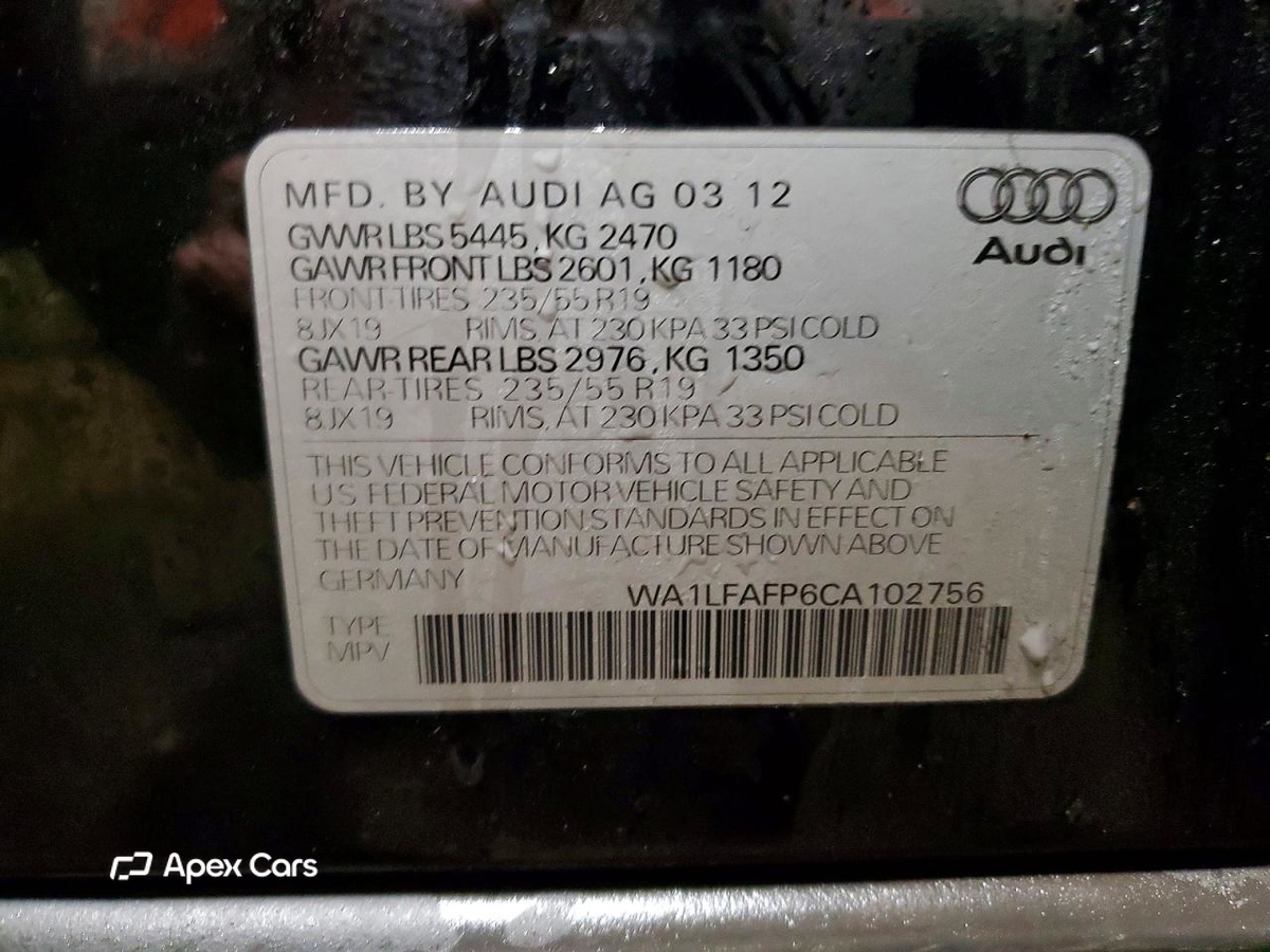 Audi Q5 2012