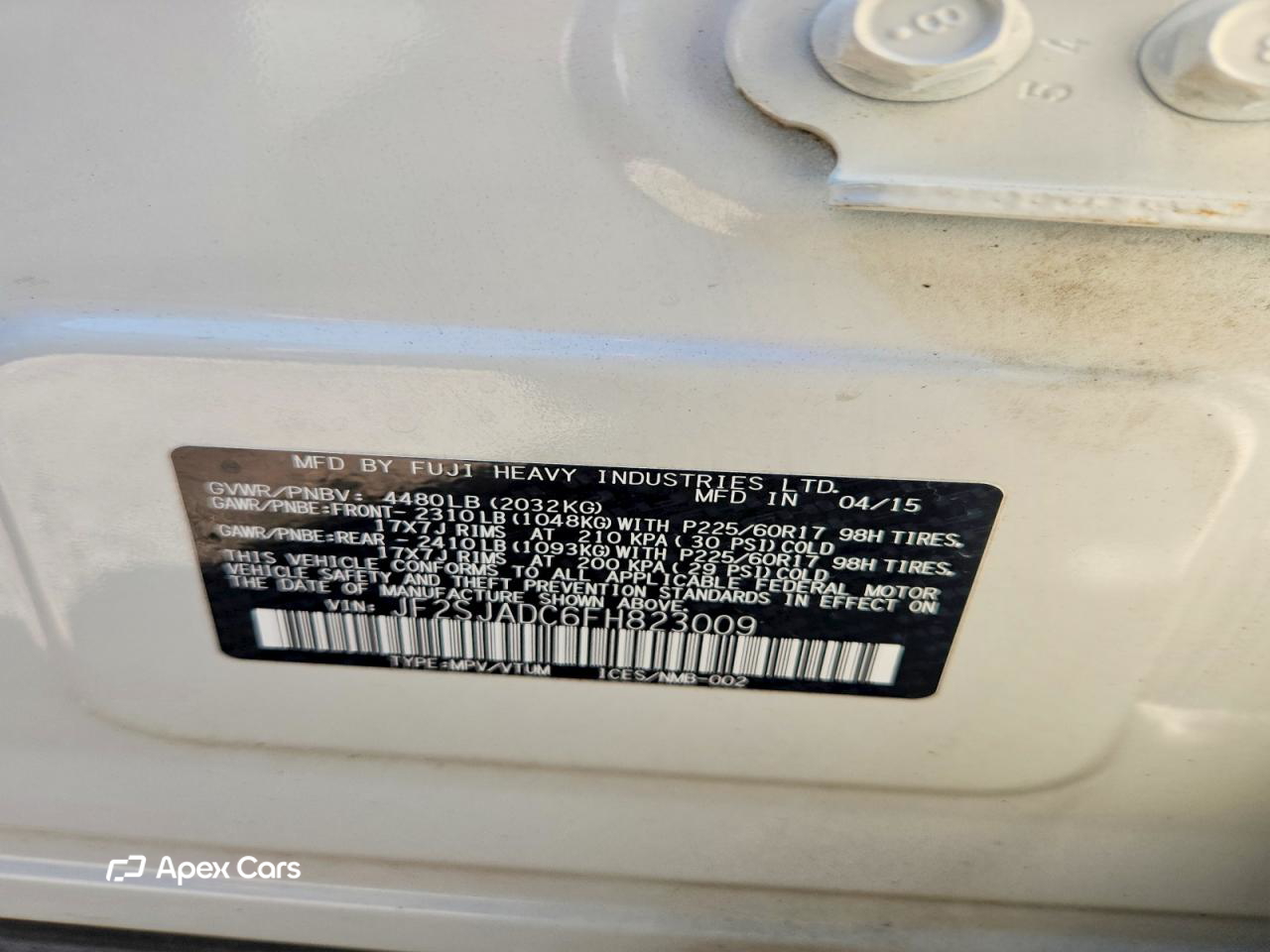Subaru Forester 2015