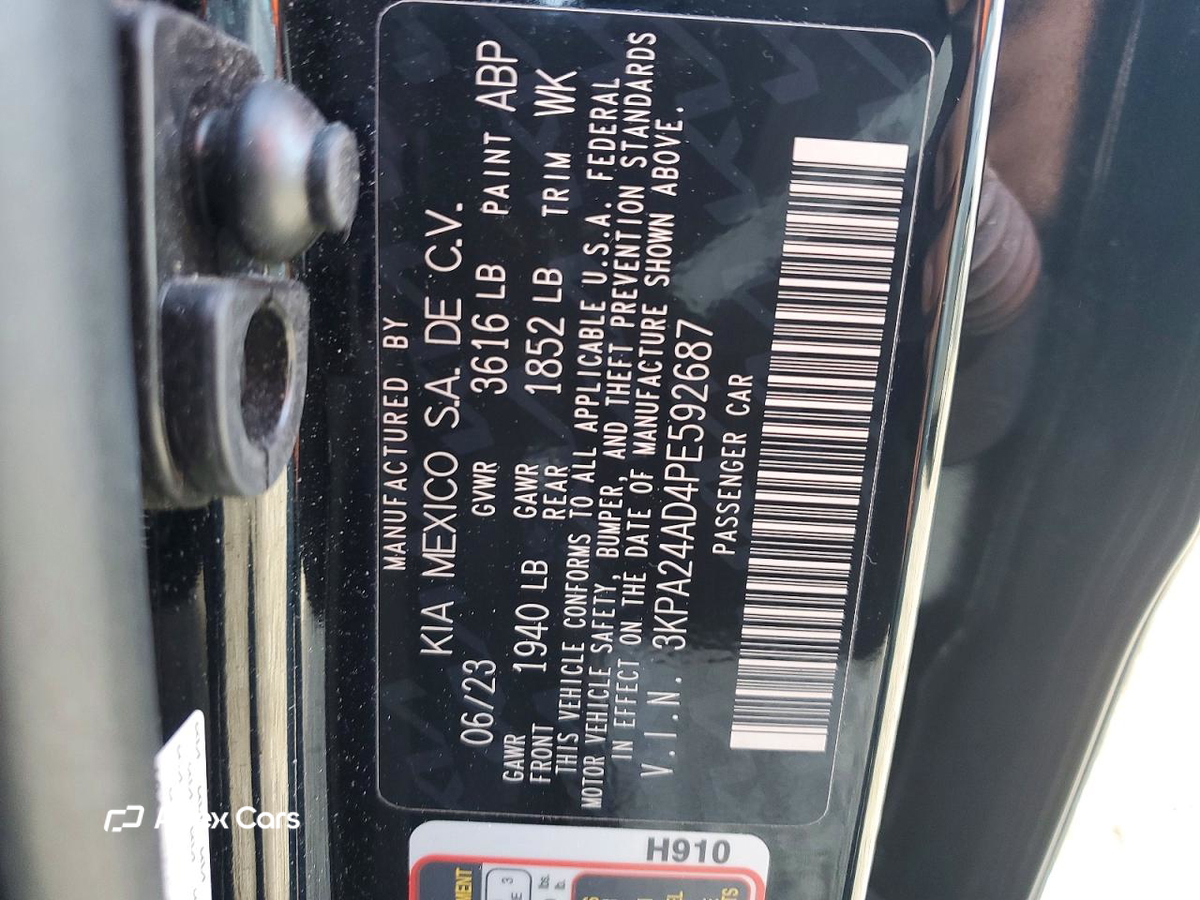 Kia Rio 2023